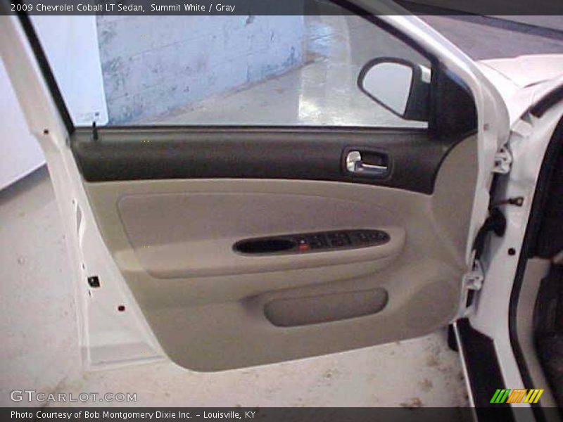 Summit White / Gray 2009 Chevrolet Cobalt LT Sedan