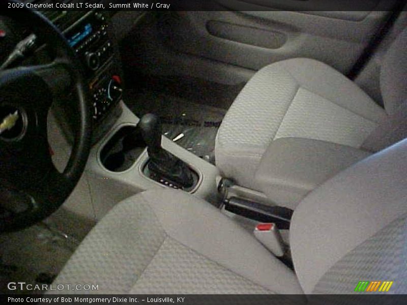 Summit White / Gray 2009 Chevrolet Cobalt LT Sedan