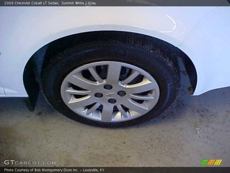Summit White / Gray 2009 Chevrolet Cobalt LT Sedan