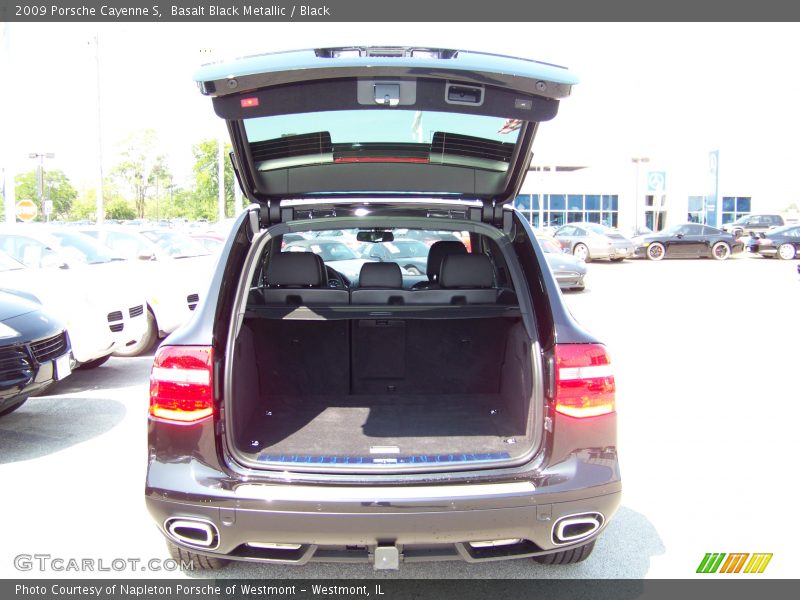 Basalt Black Metallic / Black 2009 Porsche Cayenne S