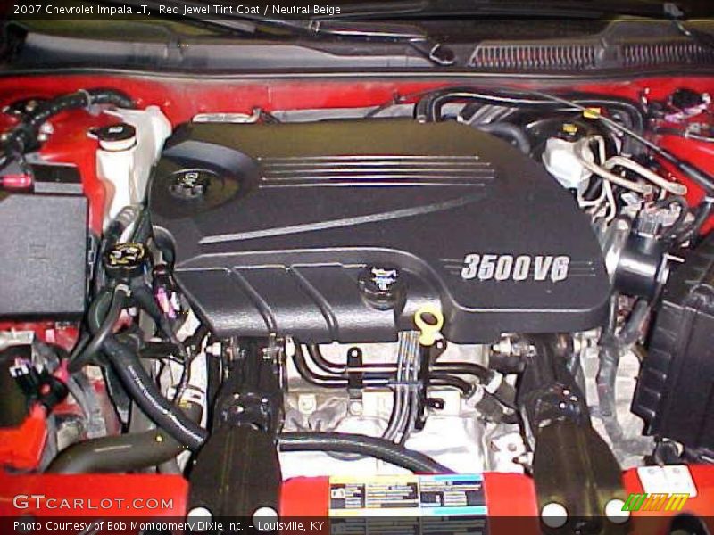 Red Jewel Tint Coat / Neutral Beige 2007 Chevrolet Impala LT