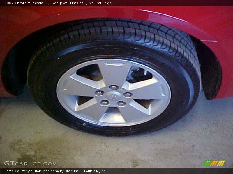 Red Jewel Tint Coat / Neutral Beige 2007 Chevrolet Impala LT