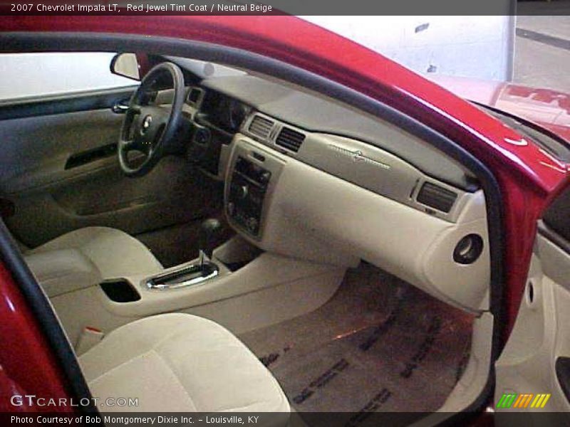 Red Jewel Tint Coat / Neutral Beige 2007 Chevrolet Impala LT