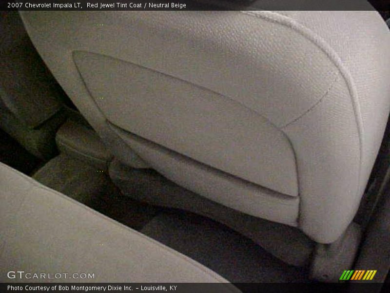 Red Jewel Tint Coat / Neutral Beige 2007 Chevrolet Impala LT