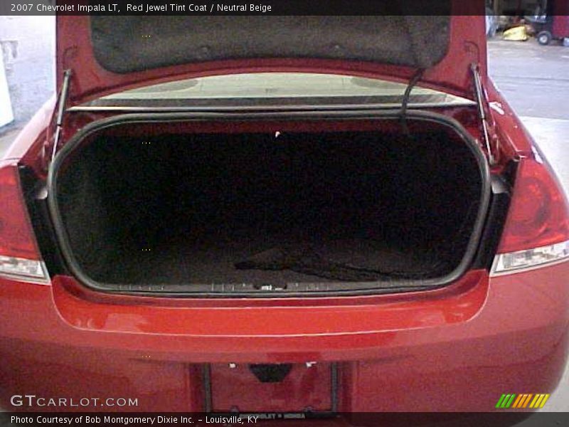 Red Jewel Tint Coat / Neutral Beige 2007 Chevrolet Impala LT