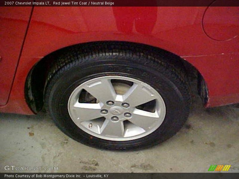 Red Jewel Tint Coat / Neutral Beige 2007 Chevrolet Impala LT