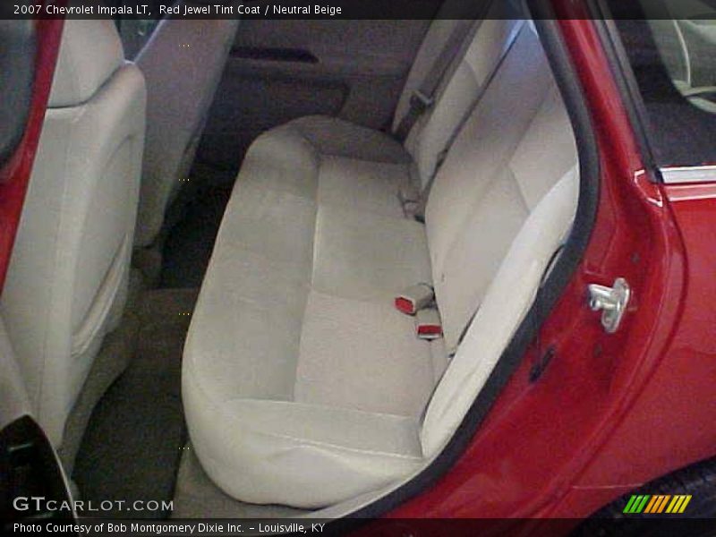 Red Jewel Tint Coat / Neutral Beige 2007 Chevrolet Impala LT