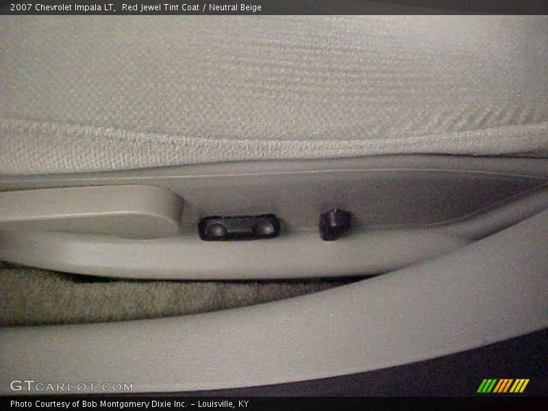 Red Jewel Tint Coat / Neutral Beige 2007 Chevrolet Impala LT