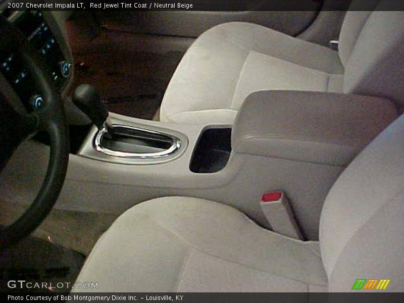 Red Jewel Tint Coat / Neutral Beige 2007 Chevrolet Impala LT