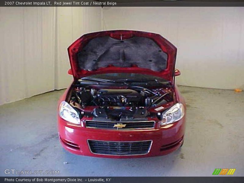 Red Jewel Tint Coat / Neutral Beige 2007 Chevrolet Impala LT