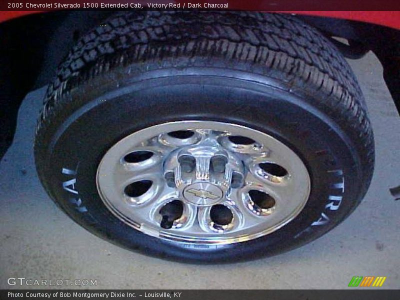 Victory Red / Dark Charcoal 2005 Chevrolet Silverado 1500 Extended Cab