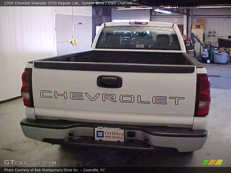 Summit White / Dark Charcoal 2006 Chevrolet Silverado 1500 Regular Cab