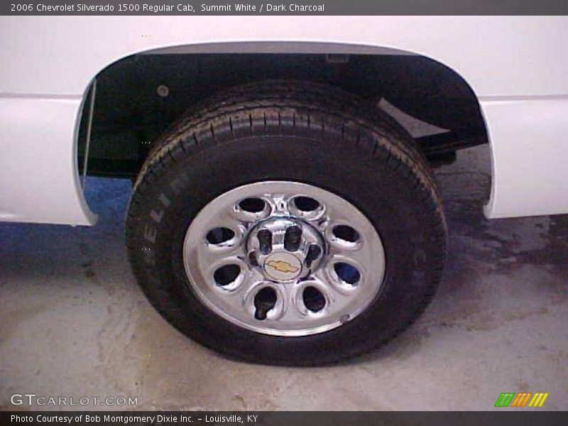 Summit White / Dark Charcoal 2006 Chevrolet Silverado 1500 Regular Cab
