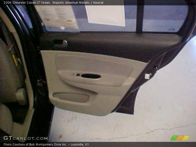 Majestic Amethyst Metallic / Neutral 2006 Chevrolet Cobalt LT Sedan