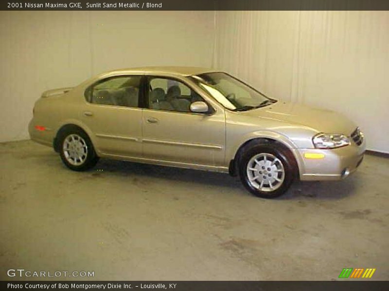 Sunlit Sand Metallic / Blond 2001 Nissan Maxima GXE