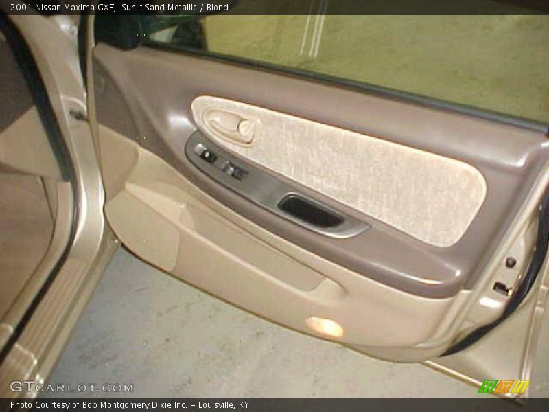 Sunlit Sand Metallic / Blond 2001 Nissan Maxima GXE