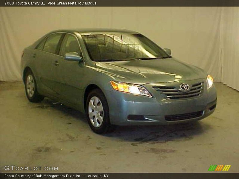 Aloe Green Metallic / Bisque 2008 Toyota Camry LE