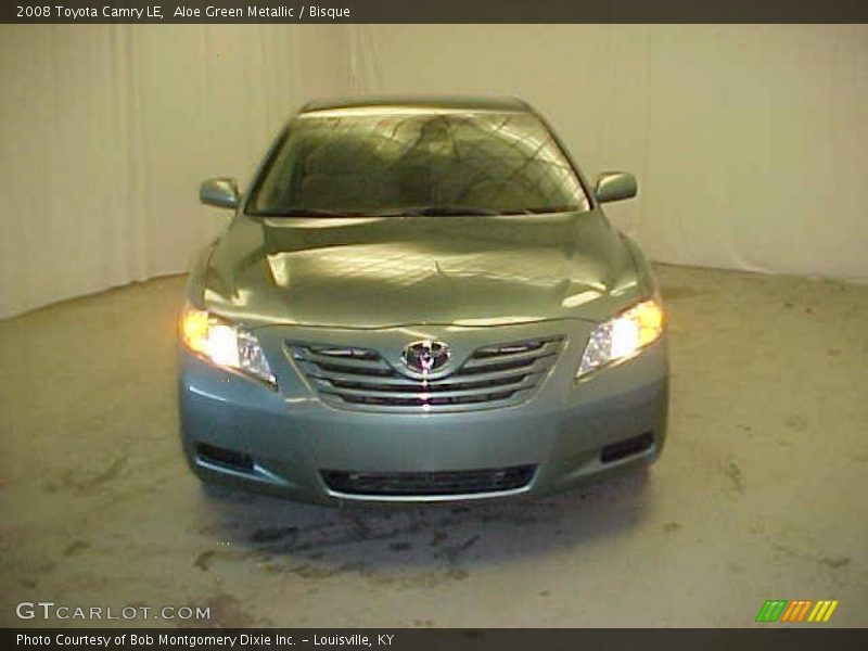Aloe Green Metallic / Bisque 2008 Toyota Camry LE