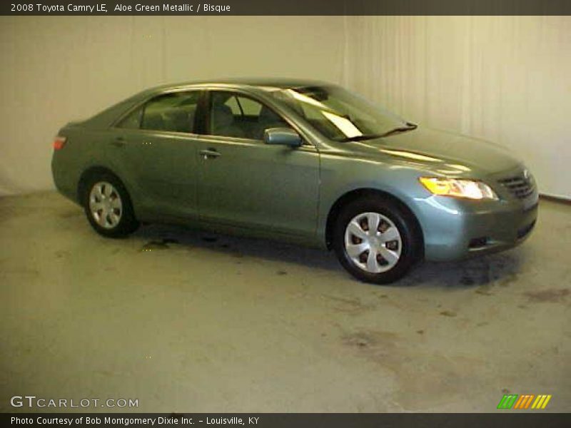 Aloe Green Metallic / Bisque 2008 Toyota Camry LE