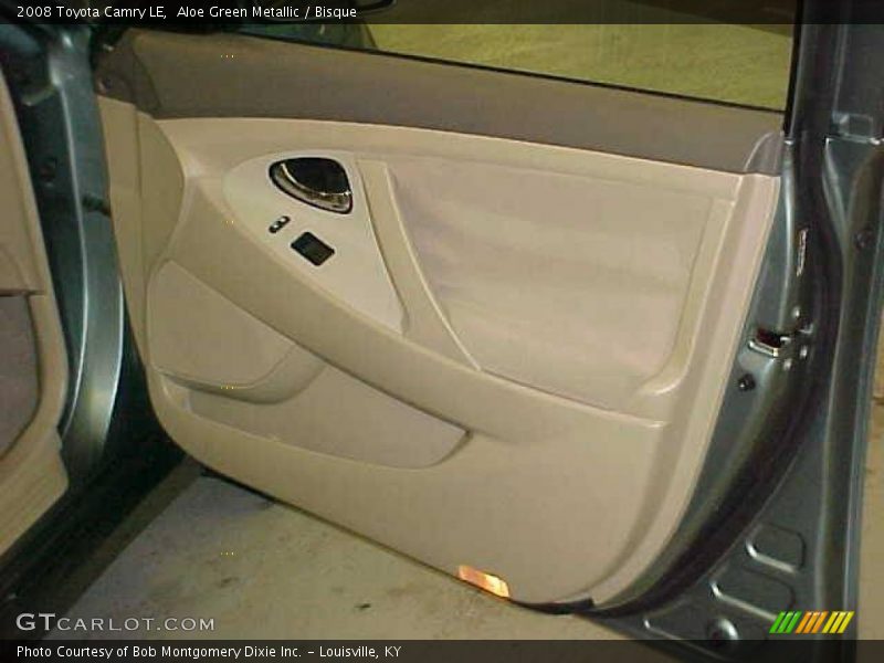 Aloe Green Metallic / Bisque 2008 Toyota Camry LE