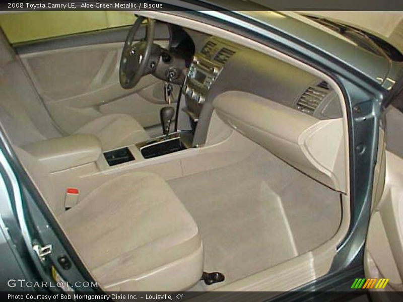 Aloe Green Metallic / Bisque 2008 Toyota Camry LE