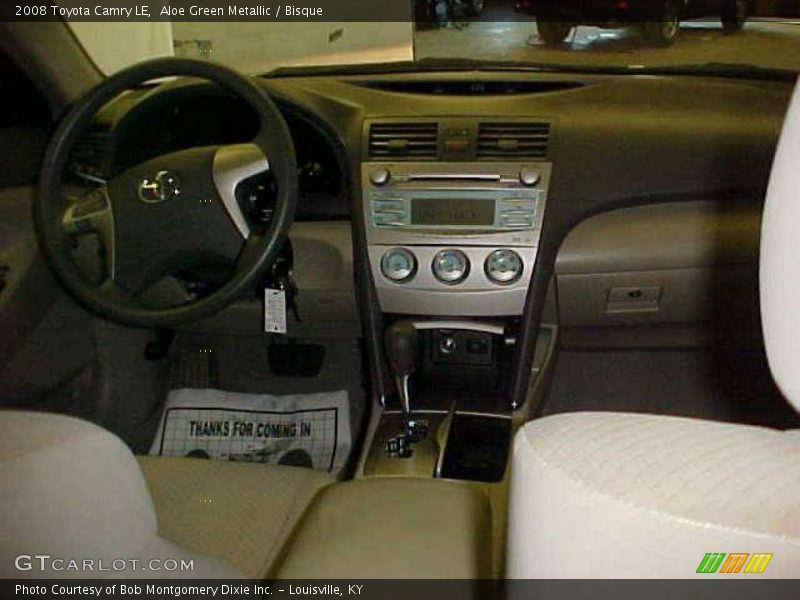 Aloe Green Metallic / Bisque 2008 Toyota Camry LE