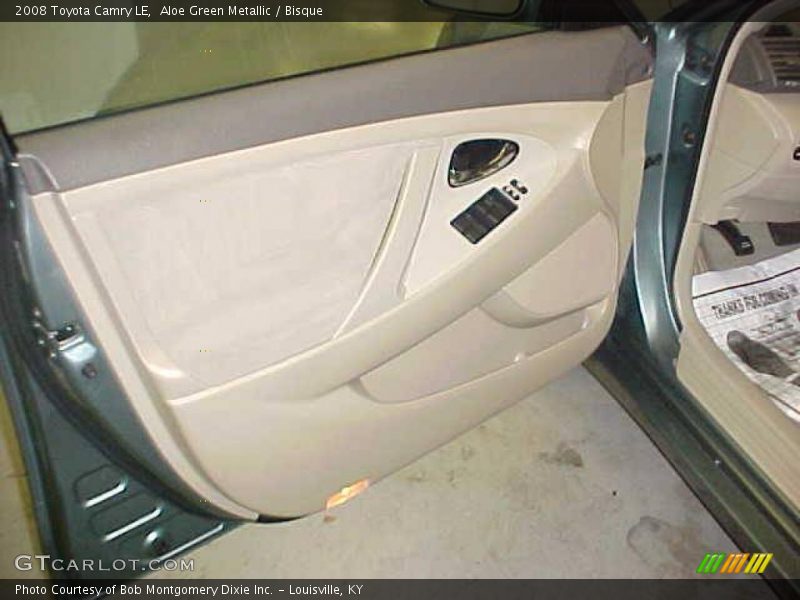 Aloe Green Metallic / Bisque 2008 Toyota Camry LE