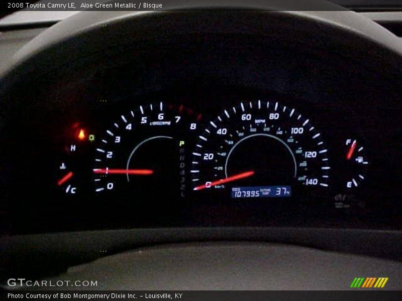 Aloe Green Metallic / Bisque 2008 Toyota Camry LE