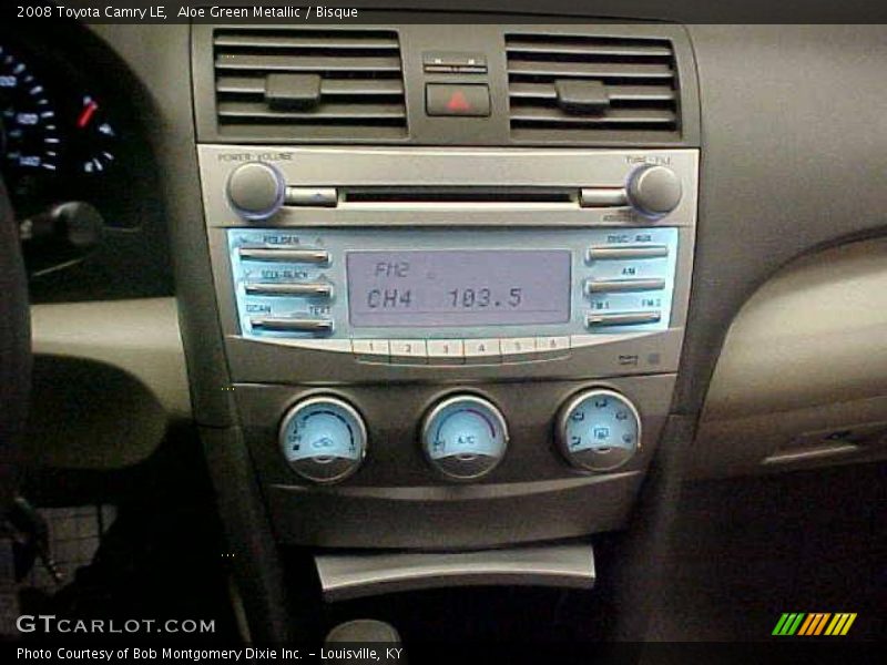 Aloe Green Metallic / Bisque 2008 Toyota Camry LE