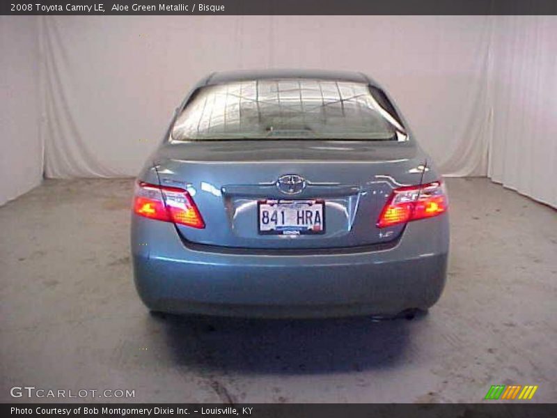 Aloe Green Metallic / Bisque 2008 Toyota Camry LE