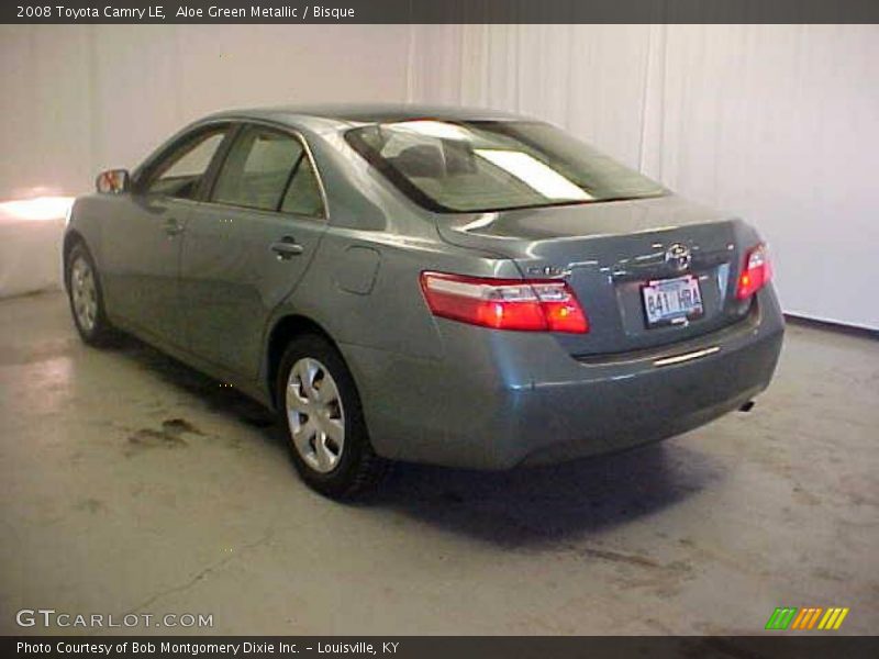 Aloe Green Metallic / Bisque 2008 Toyota Camry LE