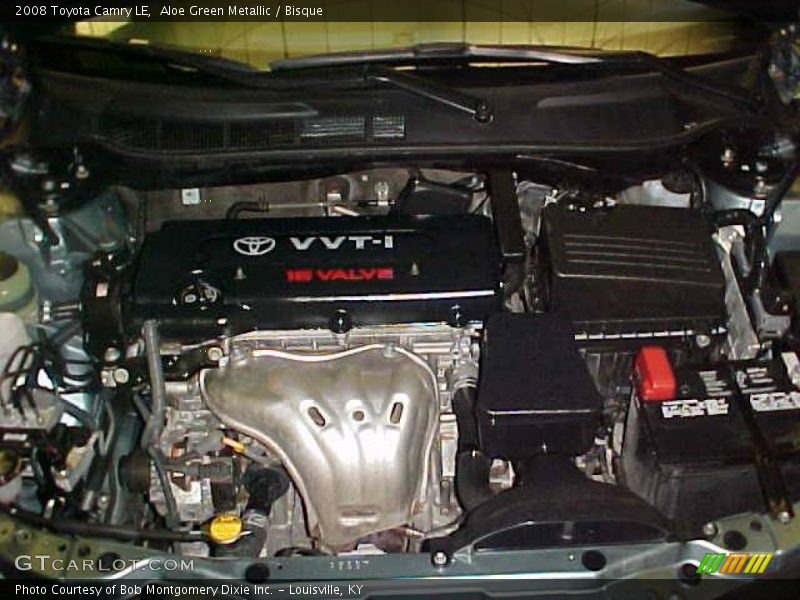 Aloe Green Metallic / Bisque 2008 Toyota Camry LE