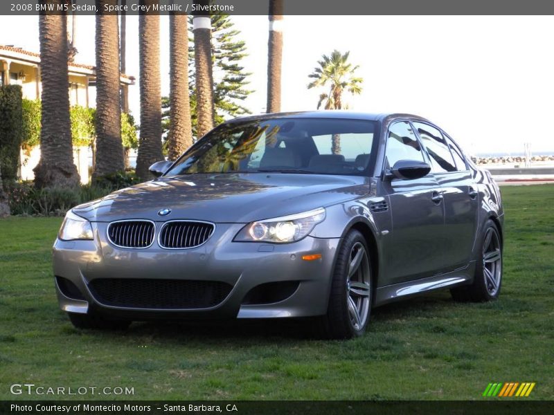 Space Grey Metallic / Silverstone 2008 BMW M5 Sedan
