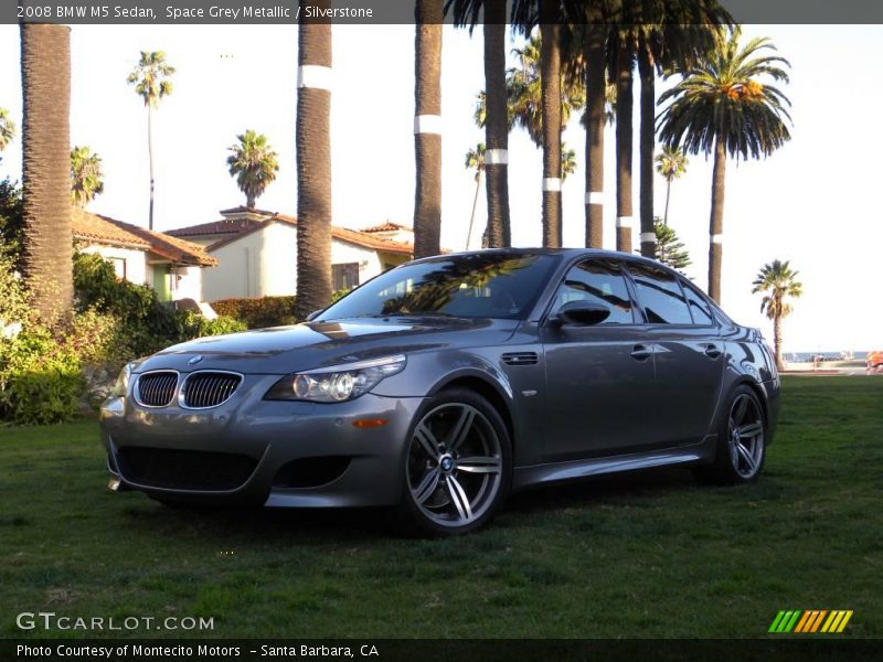Space Grey Metallic / Silverstone 2008 BMW M5 Sedan