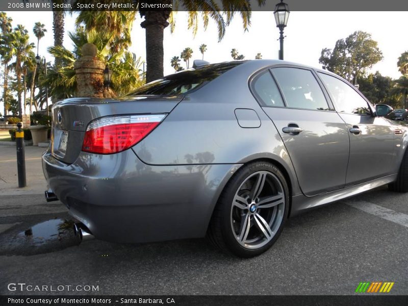 Space Grey Metallic / Silverstone 2008 BMW M5 Sedan