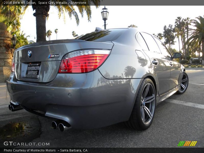Space Grey Metallic / Silverstone 2008 BMW M5 Sedan