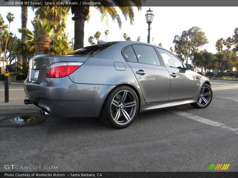 Space Grey Metallic / Silverstone 2008 BMW M5 Sedan