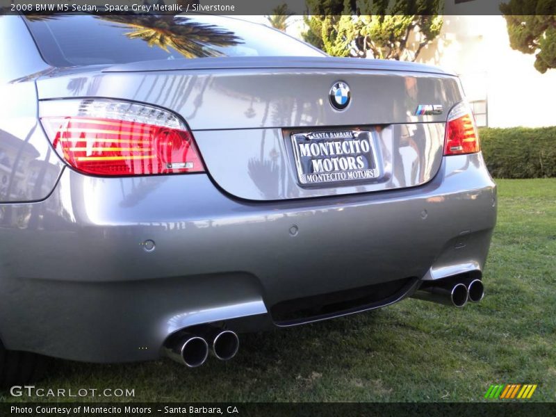 Space Grey Metallic / Silverstone 2008 BMW M5 Sedan