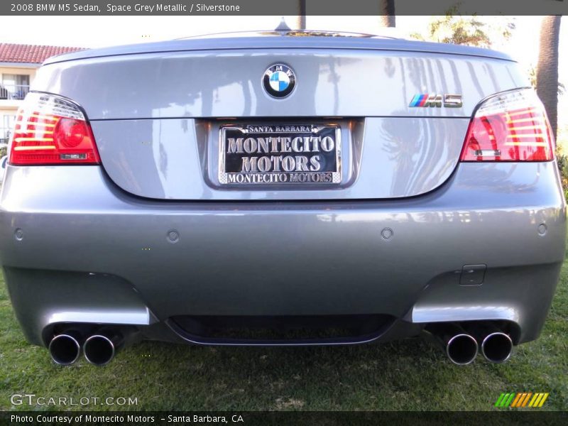 Space Grey Metallic / Silverstone 2008 BMW M5 Sedan