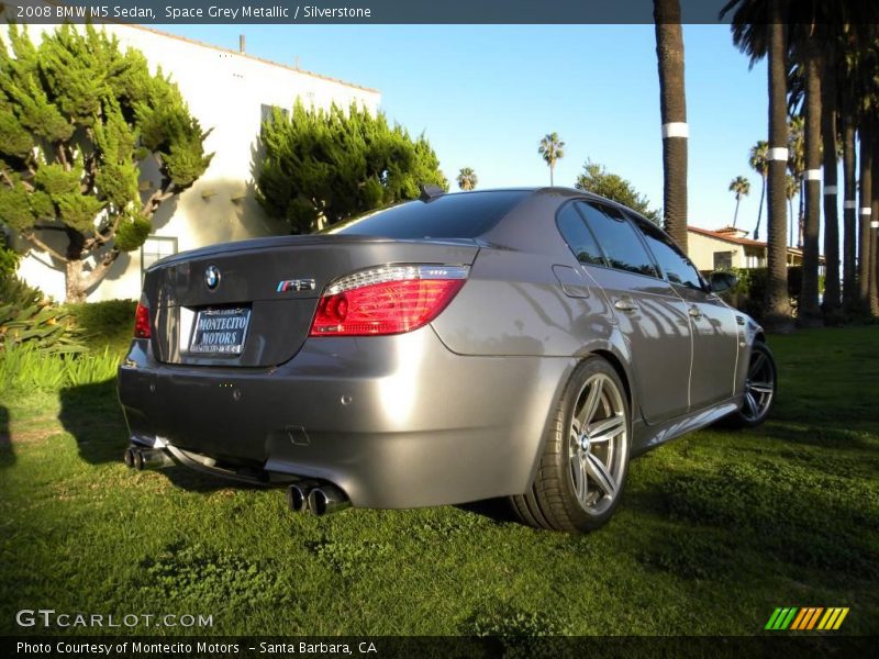 Space Grey Metallic / Silverstone 2008 BMW M5 Sedan