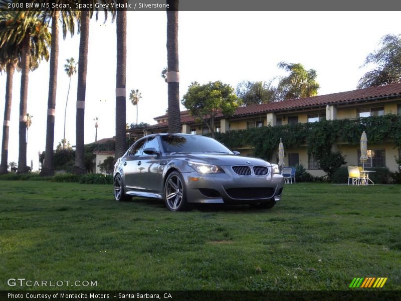 Space Grey Metallic / Silverstone 2008 BMW M5 Sedan