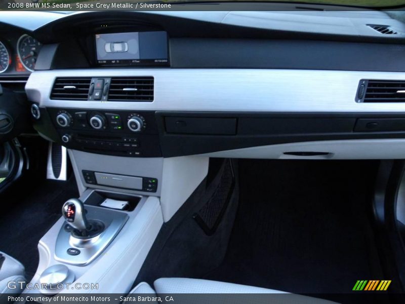 Space Grey Metallic / Silverstone 2008 BMW M5 Sedan