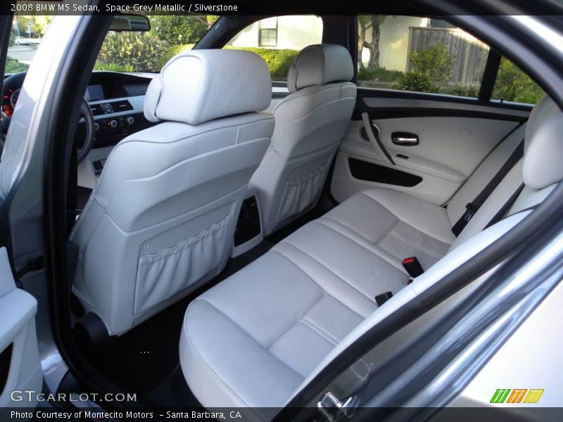 Space Grey Metallic / Silverstone 2008 BMW M5 Sedan