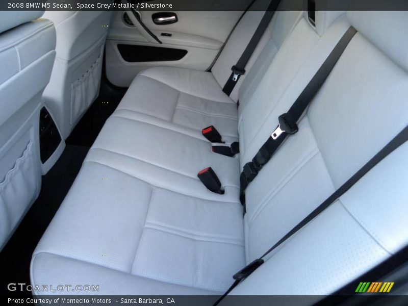 Space Grey Metallic / Silverstone 2008 BMW M5 Sedan