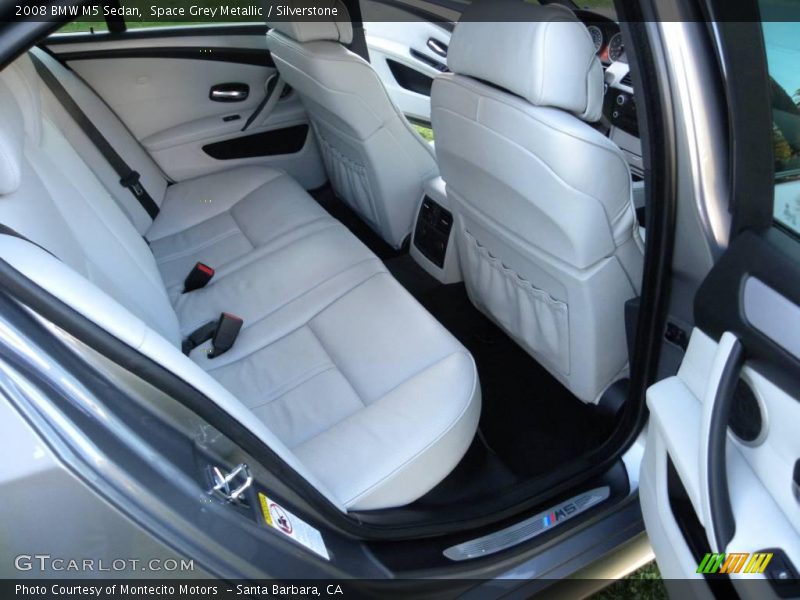 Space Grey Metallic / Silverstone 2008 BMW M5 Sedan