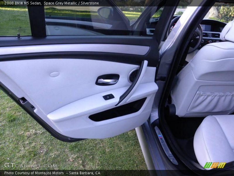 Space Grey Metallic / Silverstone 2008 BMW M5 Sedan