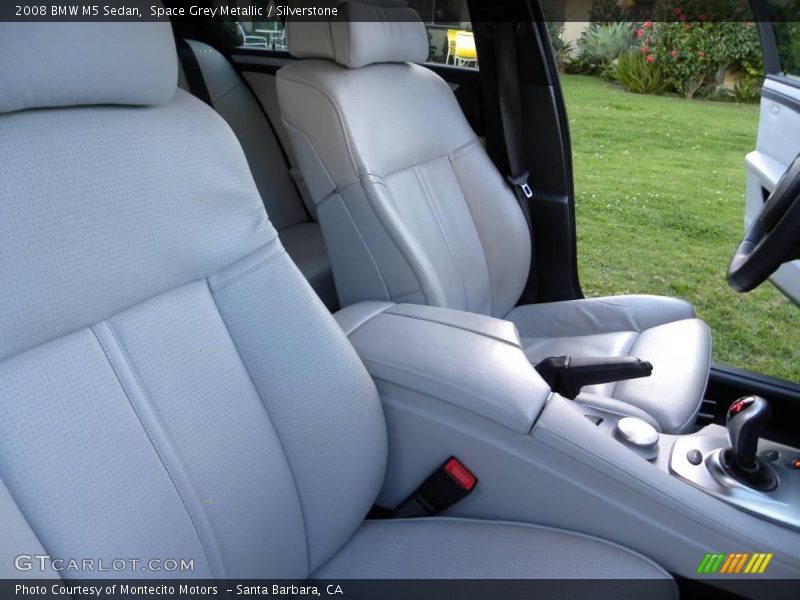 Space Grey Metallic / Silverstone 2008 BMW M5 Sedan
