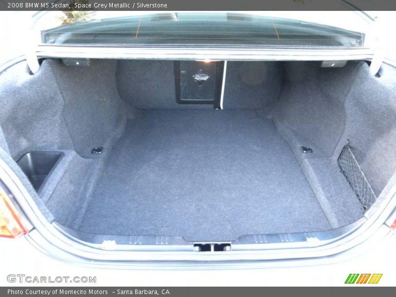 Space Grey Metallic / Silverstone 2008 BMW M5 Sedan