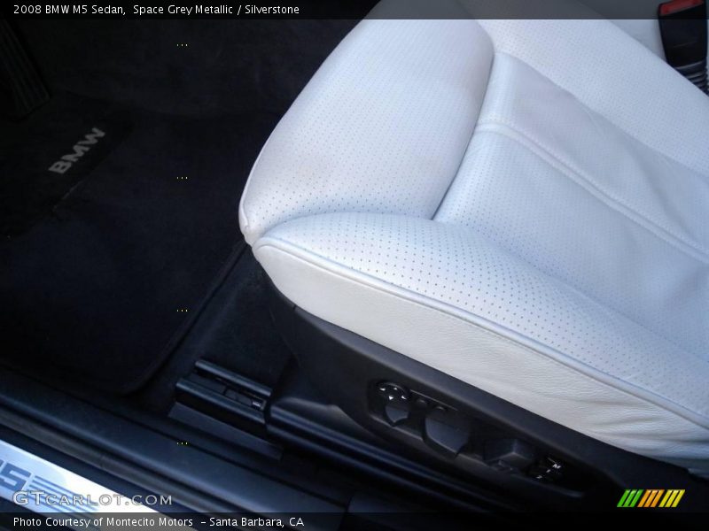 Space Grey Metallic / Silverstone 2008 BMW M5 Sedan