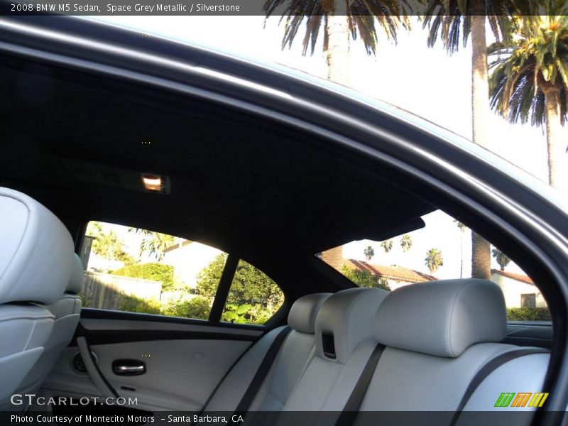 Space Grey Metallic / Silverstone 2008 BMW M5 Sedan
